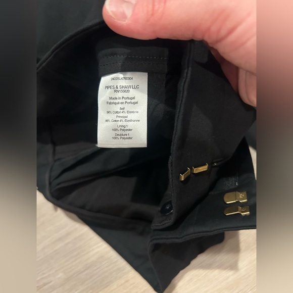 VERONICA BEARD Tani Pants in Black / Size 4 / - Picture 10 of 11